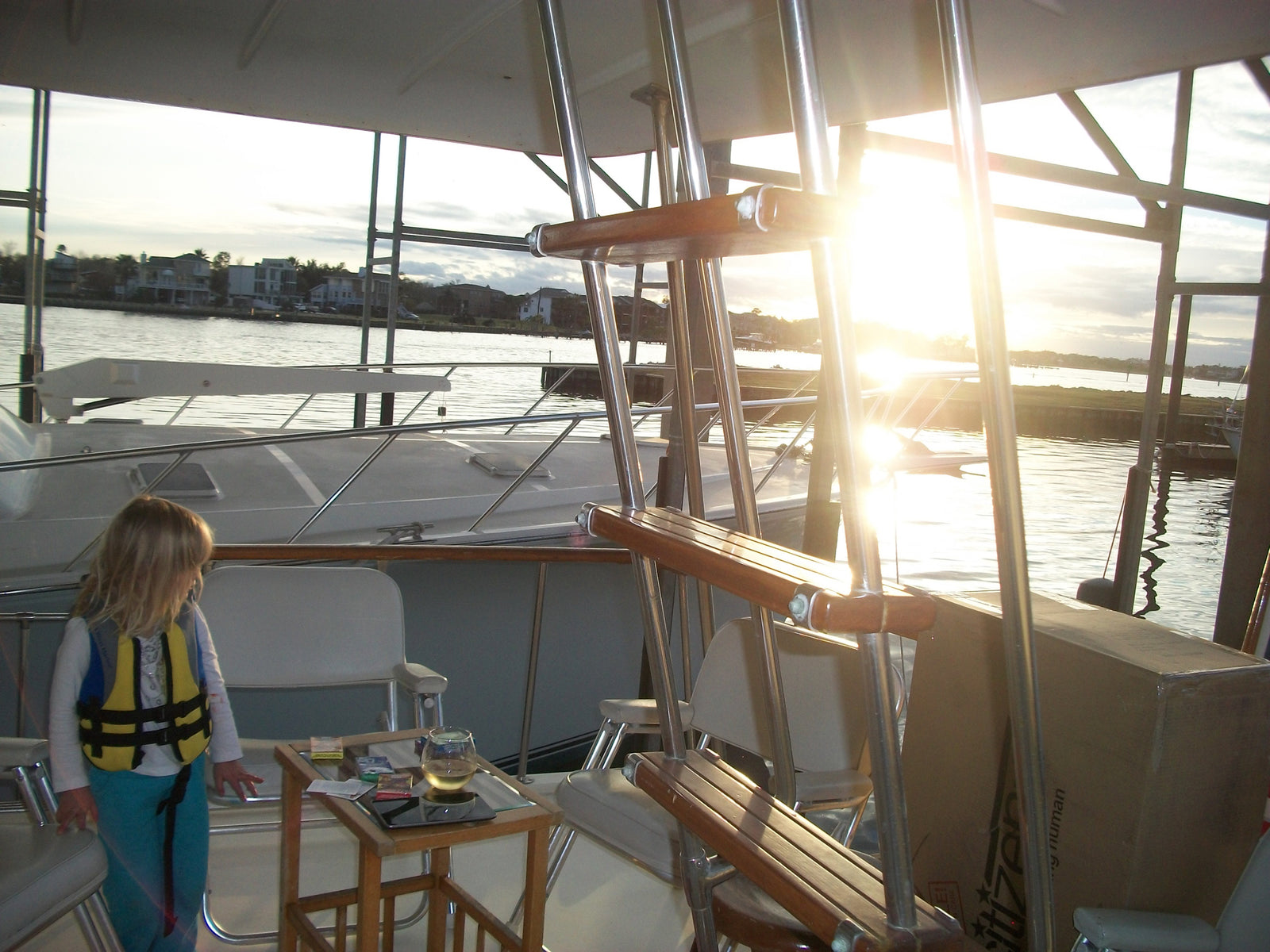 Live Aboards, Veronica & Roy, Seabrook Marina