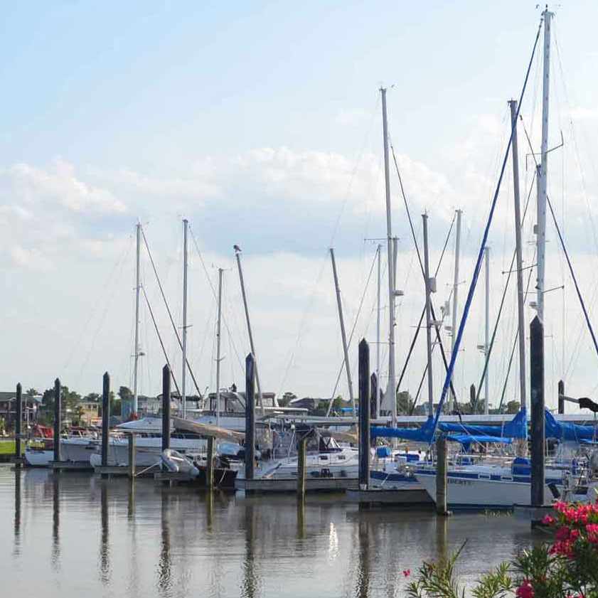 Seabrook Marina largest marina on the Gulf Coast in Texas